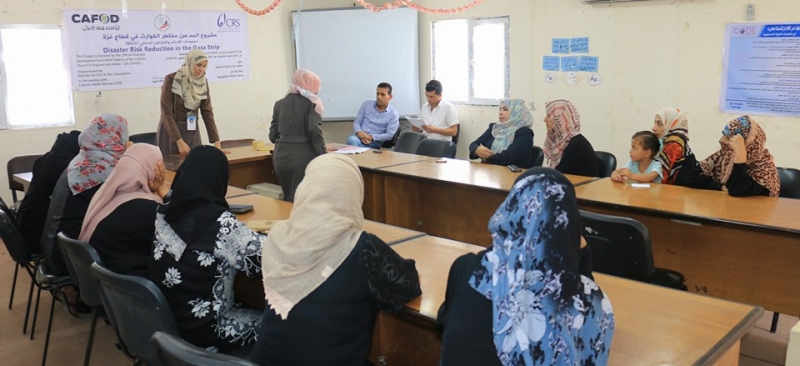 Khuza'a Center hosts a training workshop on savings and internal lending SILC.